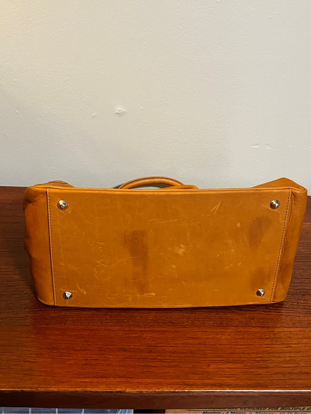 NWT Elisabetta Mark and Graham Italian Leather Tote Sauvage Made in Italy - Picture 11 of 11